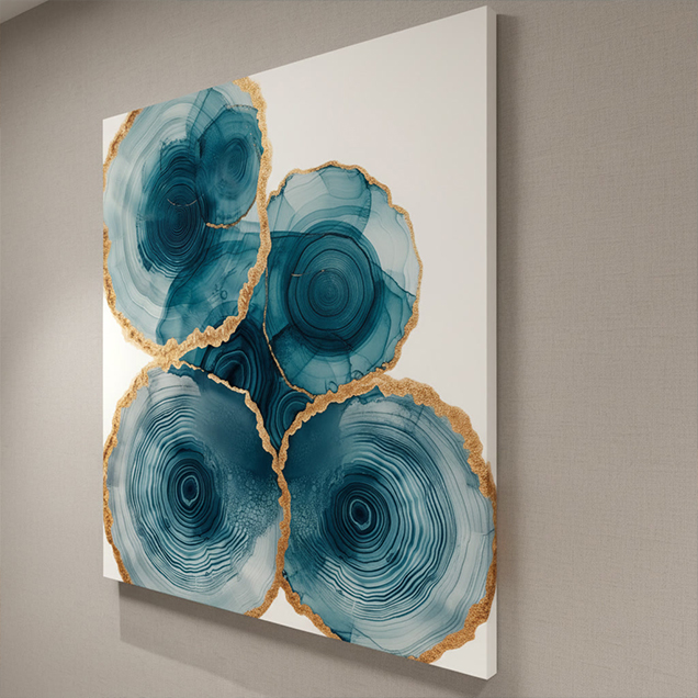 Blue Agate Canvas Product image